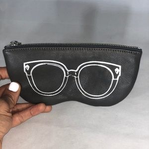 Grey REBECCA MINKOFF Zip-Top Glasses Case
